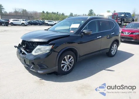 2015 Nissan Rogue Sv z USA, uszkodzony, nr VIN KNMAT2MVXFP519778